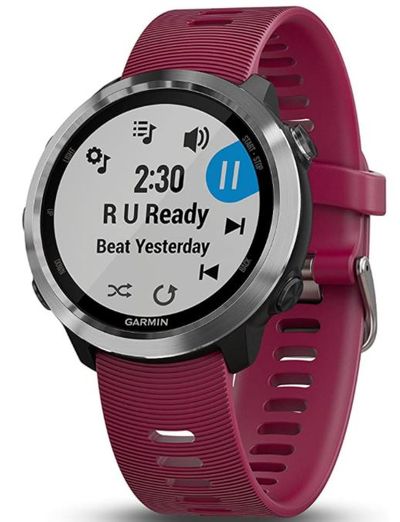 Garmin Forerunner 645 Music, Gps Running Watch With Garmin Pay Contactless Payments, Wrist-Based Heart Rate And Music, Cerise Band, 010-01863-21 For $289.99 At Amazon Canada