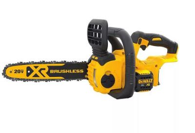 DEWALT 12-inch 20V MAX XR Lithium-Ion Cordless Brushless Chainsaw (Tool Only) For $178.00 At The Home Depot Canada