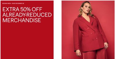 Addition Elle Canada Boxing Day Sale On Now: Extra 50% Off Sale + $10 Bras + More