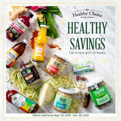 Freson Bros. Healthy Savings Flyer September 25 to November 26