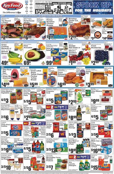 Key Food (NY) Weekly Ad Flyer November 27 to December 3