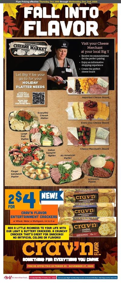 Big Y (CT, MA) Weekly Ad Flyer November 29 to December 2 Big Y (CT, MA) Weekly Ad Flyer November 29 to December 2