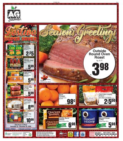 AG Foods Flyer November 29 to December 5