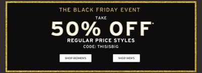 Rockport Canada Black Friday Sale Event: Save 50% OFF Regular Price Styles + Up to 70% OFF Sale