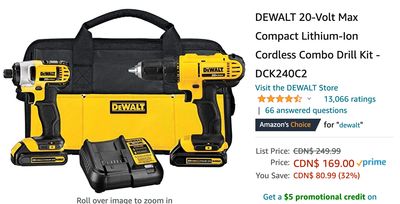 Amazon Canada Cyber Monday Deals: Save 31% on DEWALT Drill Kit + 41% on Schlage Keypad Entry 36% on GreenWorks Snow Thrower + 30% on L.O.L. Surprise! OMG Cottage-Winter Wonderland + More HOT Offers
