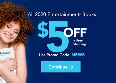 Entertainment Canada Promotion: Save $5 Off All 2020 Coupon Books + Free Shipping
