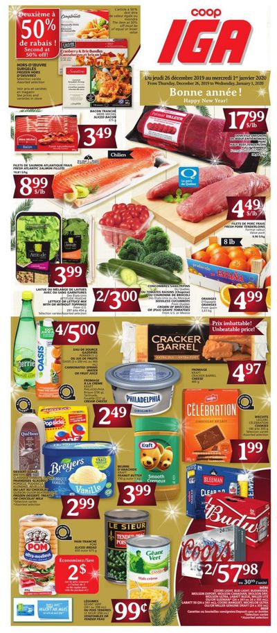 Coop IGA Flyer December 26 to January 1