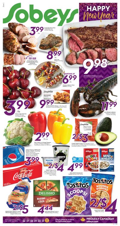 Sobeys (ON) Flyer December 26 to January 1