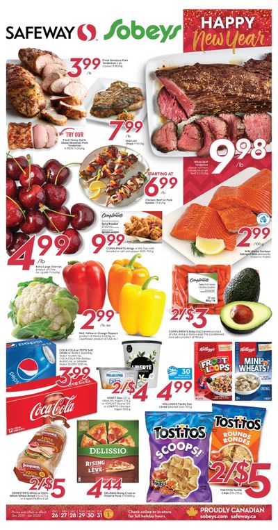 Sobeys (West) Flyer December 26 to January 1