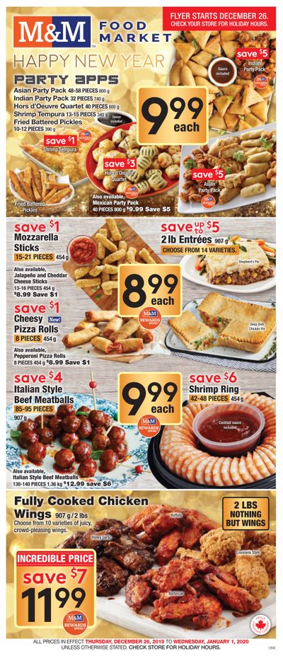 M&M Food Market (ON) Flyer December 26 to January 1