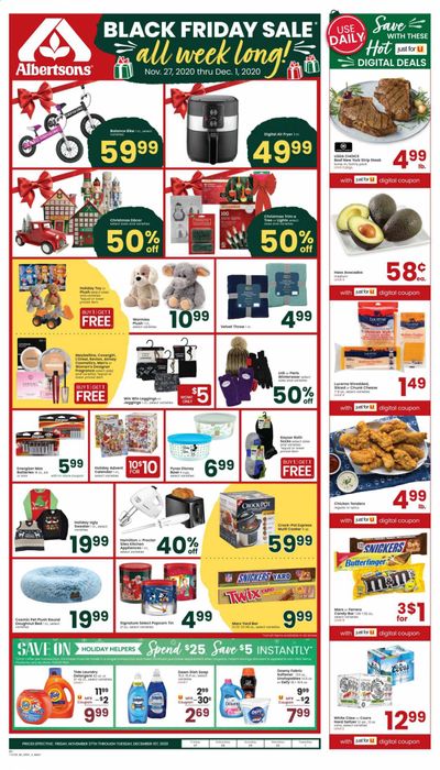 Albertsons Weekly Ad Flyer November 27 to December 1
