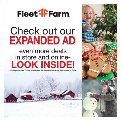 Fleet Farm Weekly Ad Flyer November 27 to December 5
