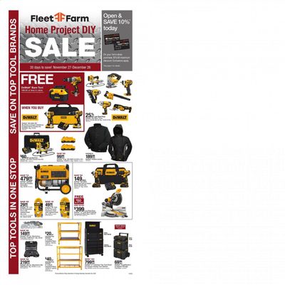 Fleet Farm Weekly Ad Flyer November 27 to December 26