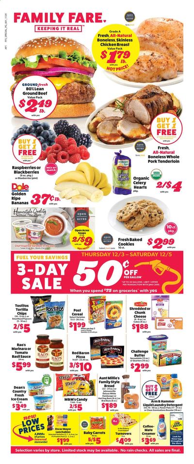 Family Fare Weekly Ad Flyer November 29 to December 5
