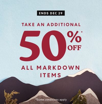 Roots Canada Boxing Day Sale: Save an Extra 50% Off All Sale