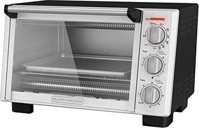 BLACK+DECKER 6-Slice Convection Countertop Toaster Oven,Stainless Steel On Sale for $24.88 at Walmart Canada 