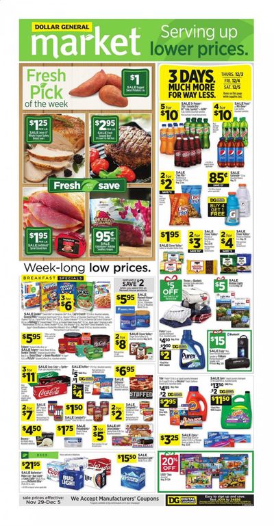 Dollar General (OK) Weekly Ad Flyer November 29 to December 5