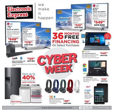 Electronic Express Weekly Ad Flyer November 29 to December 5