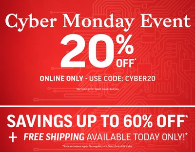 Sport Chek Canada Cyber Monday Sale: Free Shipping + 20% Off Promo Code + More