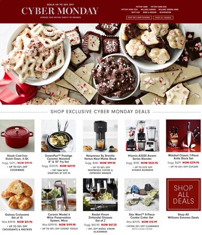 Williams-Sonoma Weekly Ad Flyer December 1 to December 8