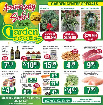 Garden Foods Flyer November 27 to December 3