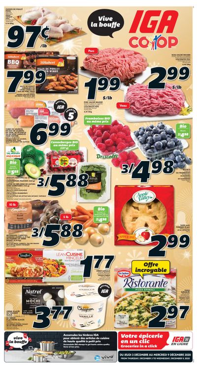 IGA (NB) Flyer December 3 to 9