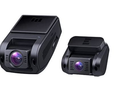 AUKEY Dual Dash Cam HD 1080P Front and Rear Camera Car Camera Supercapacitor 6-Lane 170 Degrees Wide-Angle Lens Dashcam with Night Vision, Loop, G-Sensor, Motion Detection and Dual-Port Car Charger For $179.99 At Amazon Canada