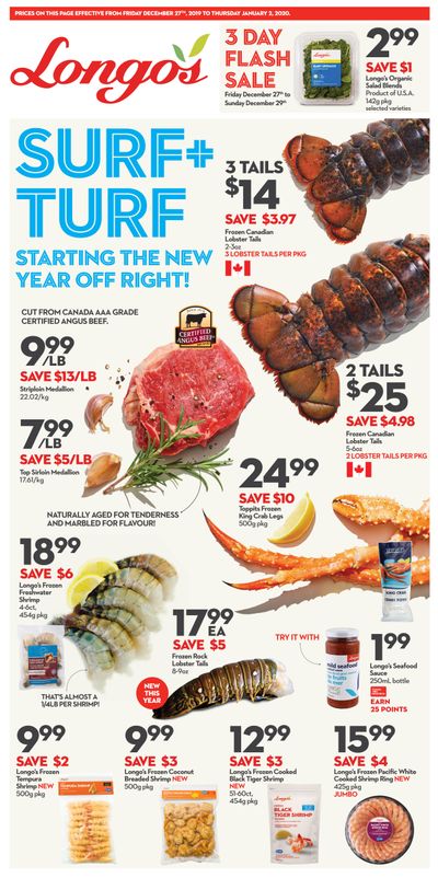 Longo's Flyer December 27 to January 2