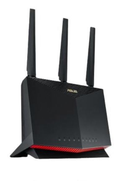ASUS (RT-AX86U) AX5700 Dual Band + WiFi 6 Gaming Router, 802.11ax, up to 2500 sq ft & 35+ devices For $279.99 At Canada Computers & Electronics Canada