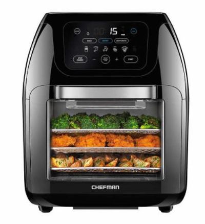 Multi-Function 10L Air Fryer, Dehydrator and Rotisserie with Accessories For $99.99 At Costco Canada