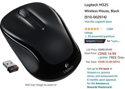 Amazon Canada Holiday Deals: Save 64% on Logitech Wireless Mouse + 33% on De’Longhi Compact Ceramic Heater + 48% on Forza Horizon 4 Standard Edition Xbox One + More HOT Offers