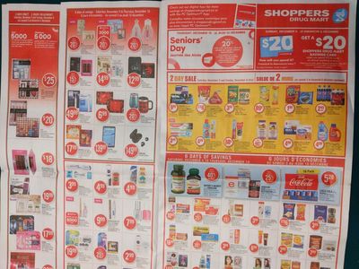 Shoppers Drug Mart Canada: 20x The PC Optimum Points Loadable Offer December 5th
