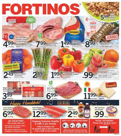 Fortinos Flyer December 3 to 9