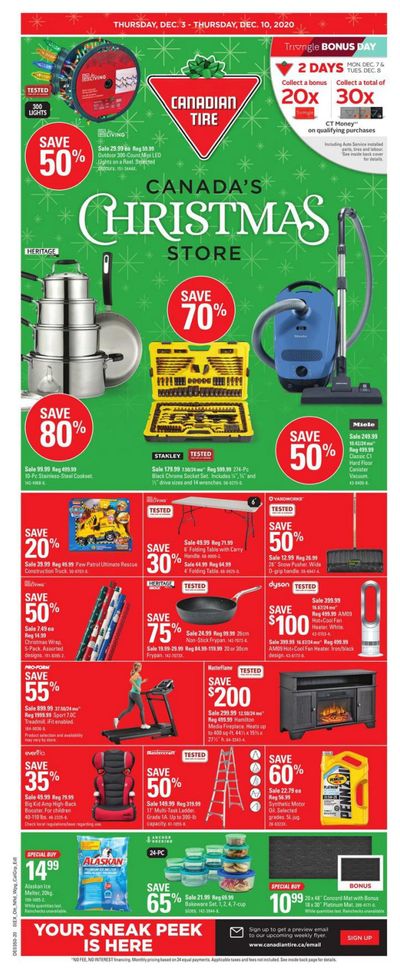 Canadian Tire (ON) Flyer December 4 to 10