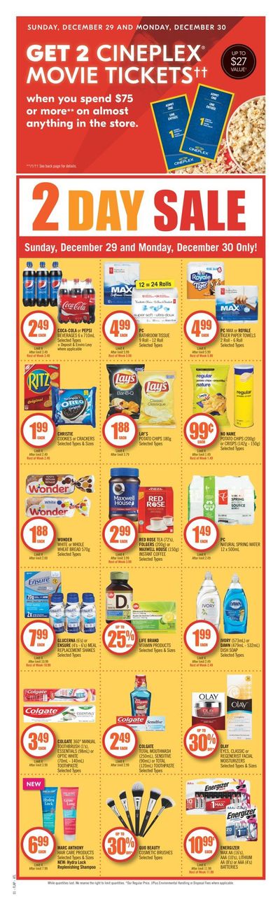 Shoppers Drug Mart (Atlantic) Flyer December 28 to January 3