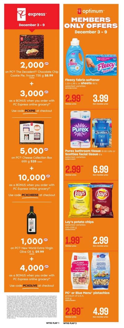 Loblaws City Market (West) Flyer December 3 to 9