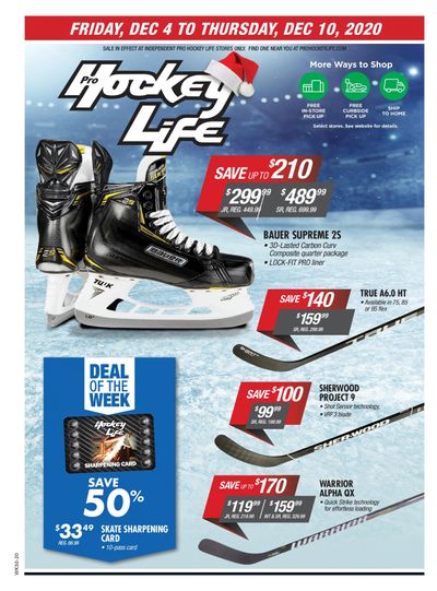 Pro Hockey Life Flyer December 4 to 10