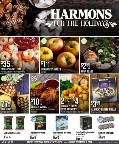 Harmons Weekly Ad Flyer December 1 to December 7