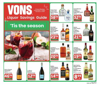 Vons (CA, NV) Weekly Ad Flyer December 2 to January 5