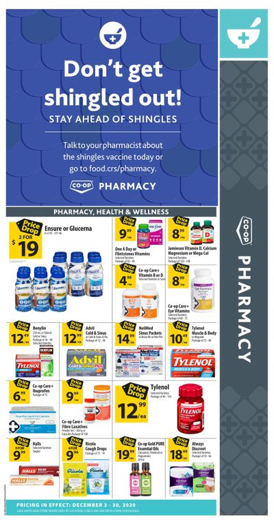 Co-op (West) Pharmacy Flyer December 3 to 30