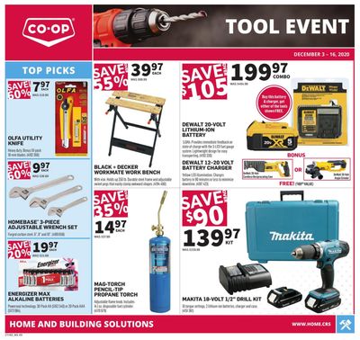 Co-op (West) Home Centre Flyer December 3 to 16