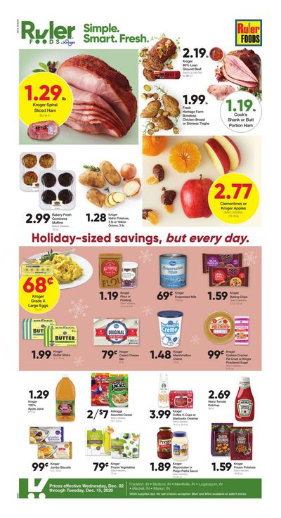 Ruler Foods Weekly Ad Flyer December 2 to December 15, 2020