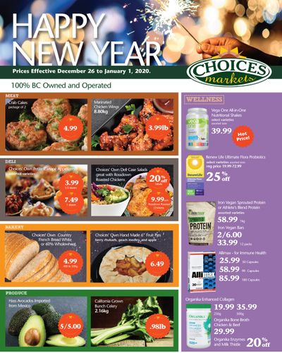 Choices Market Flyer December 26 to January 1