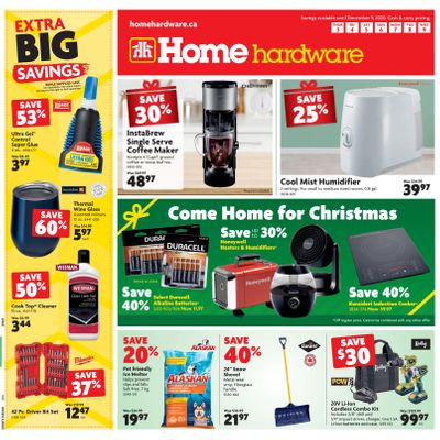 Home Hardware (ON) Flyer December 3 to 9