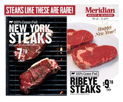 Meridian Meats and Seafood Flyer December 26 to 31