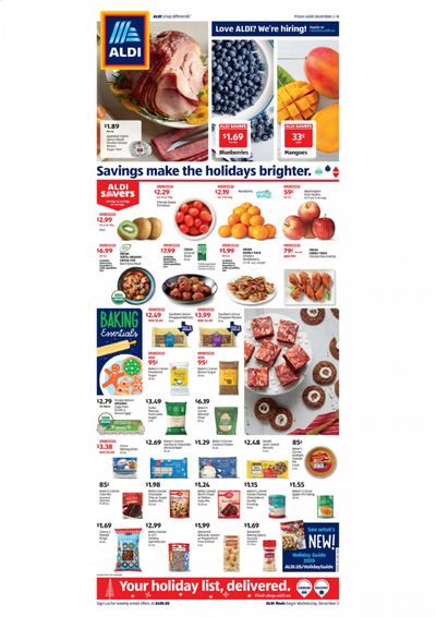 ALDI Weekly Ad Flyer December 2 to December 8