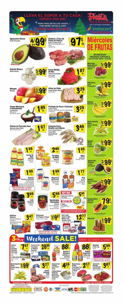 Fiesta Mart (TX) Weekly Ad Flyer December 2 to December 8