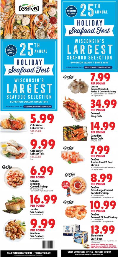 Festival Foods Weekly Ad Flyer December 2 to December 8