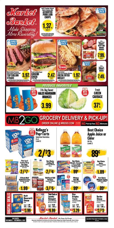 Market Basket (LA, TX) Weekly Ad Flyer December 2 to December 8