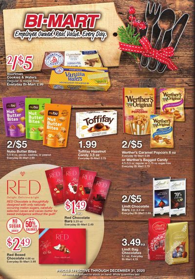 Bi-Mart Weekly Ad Flyer December 2 to December 31